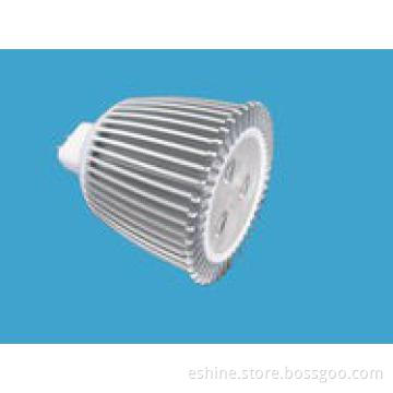 White aluminum LED spotlight, 3*1W white or warm white CE GS GOST CB